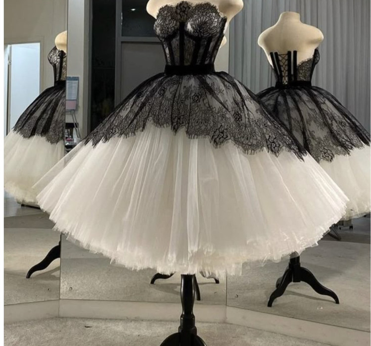 لباس مجلسی کوتاه عروسکی