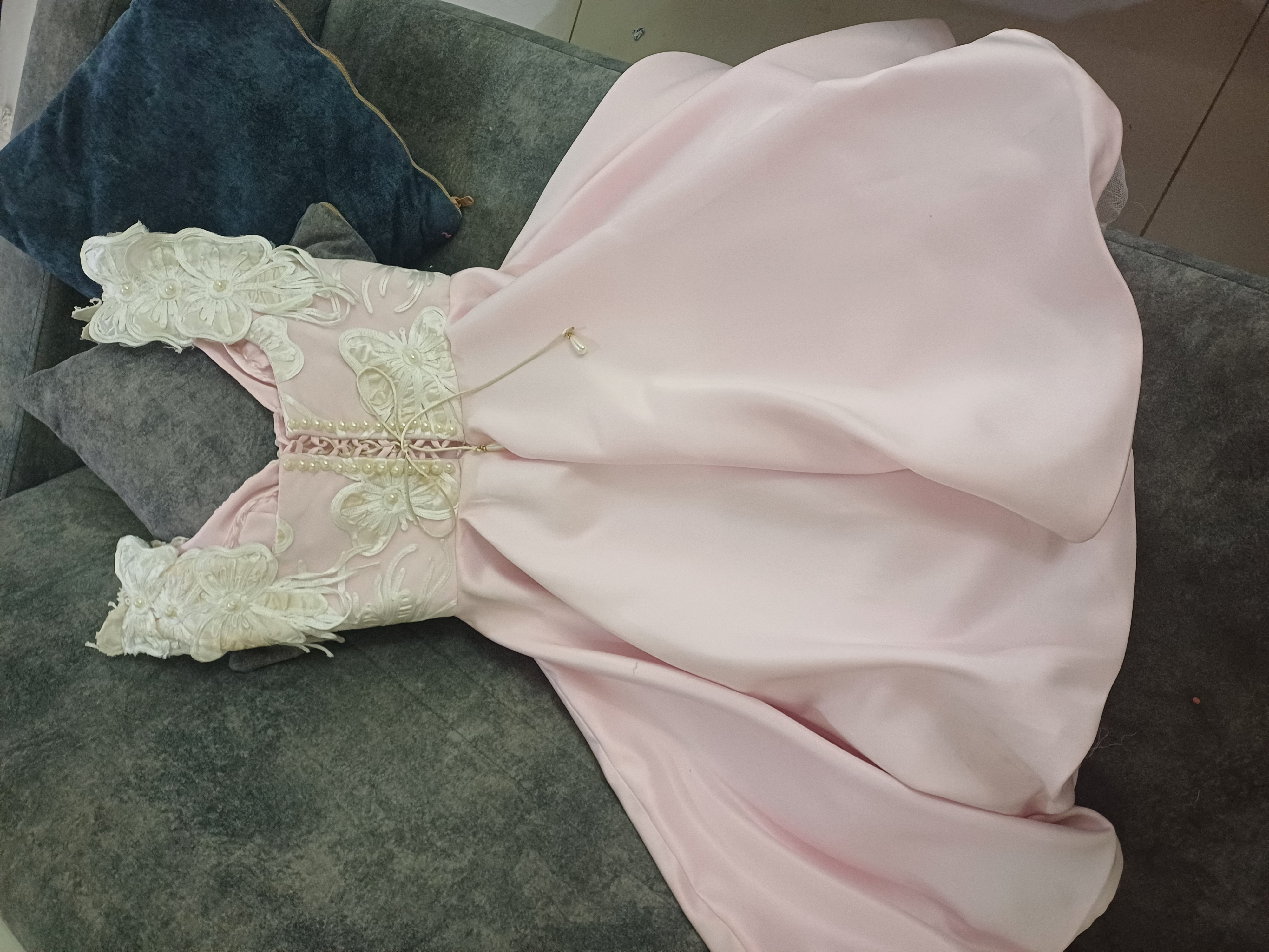 لباس مجلسی دخترانه صورتی