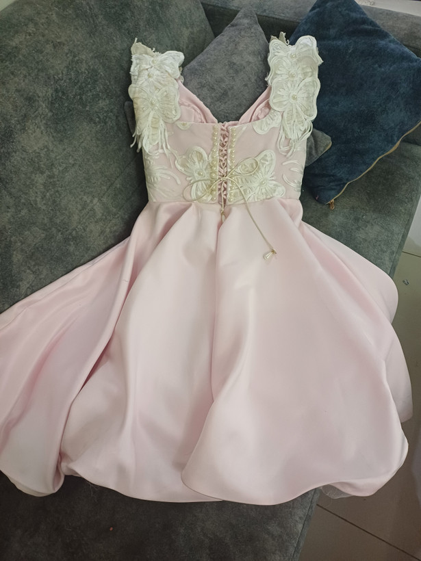 لباس مجلسی دخترانه صورتی