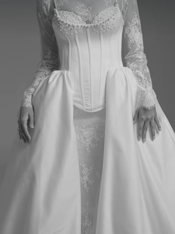 لباس عروس اروپایی